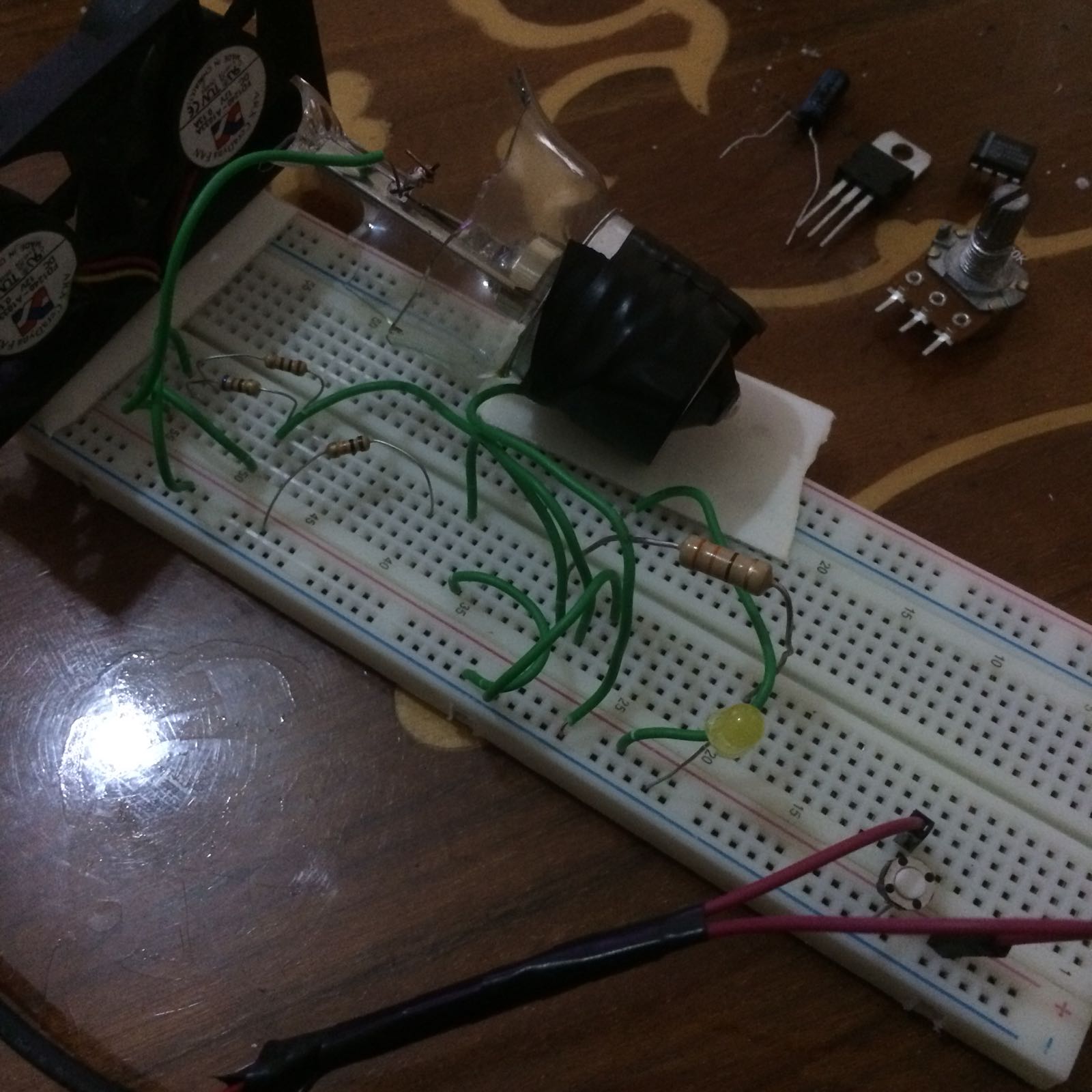 Simple Air Flow Detector Proje Sayfam