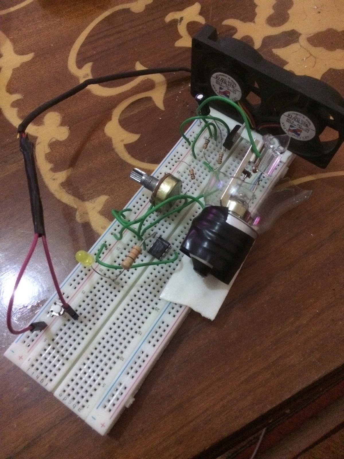 Simple Air Flow Detector Proje Sayfam